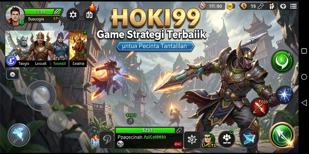 Tangkapan layar menunjukkan gameplay seru dari HOKI99 yang penuh strategi.