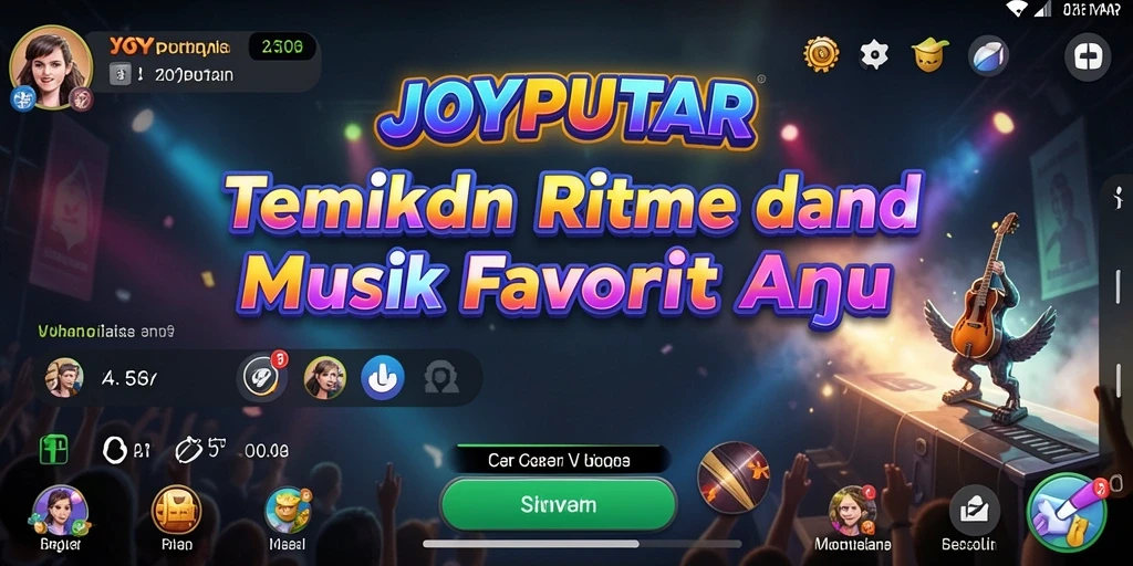 Tampilan gameplay JOYPUTAR yang interaktif dan menarik.