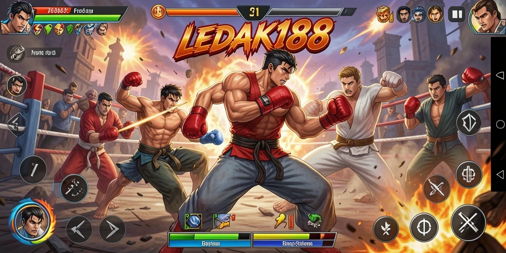 Gameplay <strong>LEDAK188</strong> yang seru dan mendebarkan di arena pertarungan.