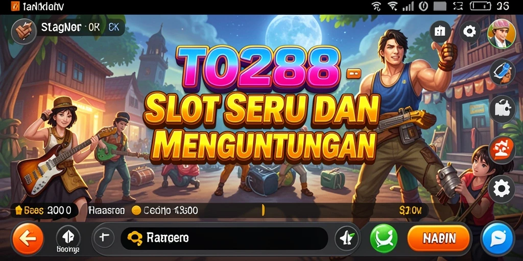Tampilan gameplay TO288 yang menakjubkan dengan fitur slot yang menarik.