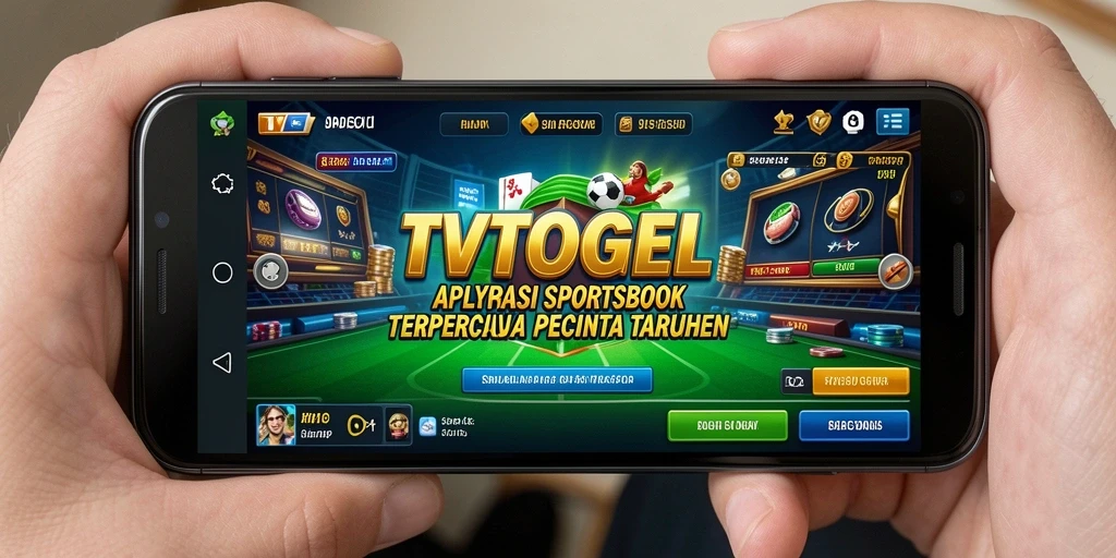 Tampilan antarmuka pengguna TVTOGEL dengan pilihan taruhan olahraga.
