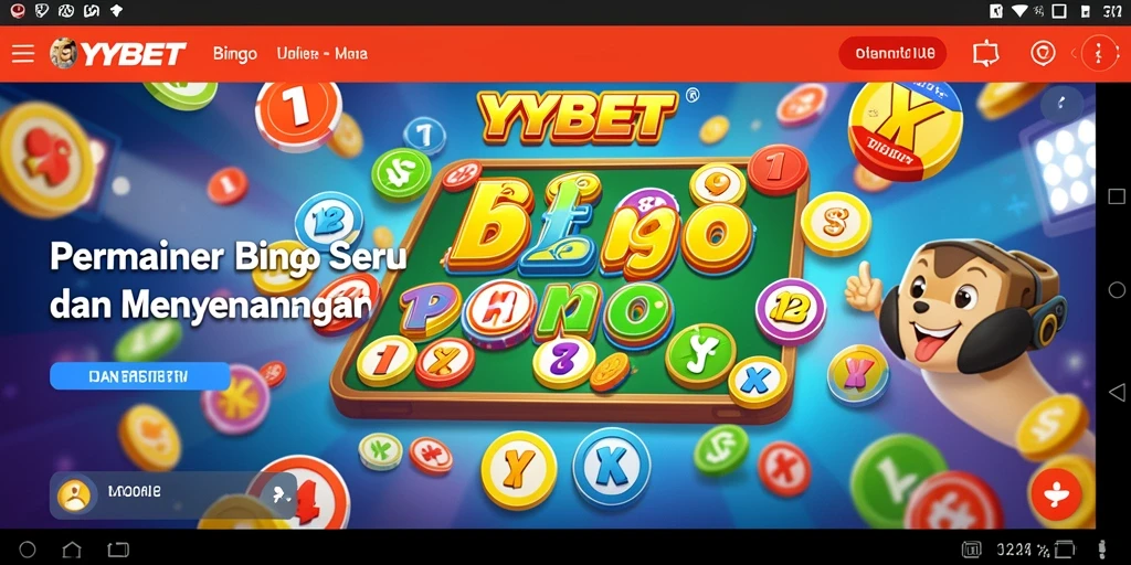 Gameplay seru YYBET dengan suasana permainan bingo yang dinamis.